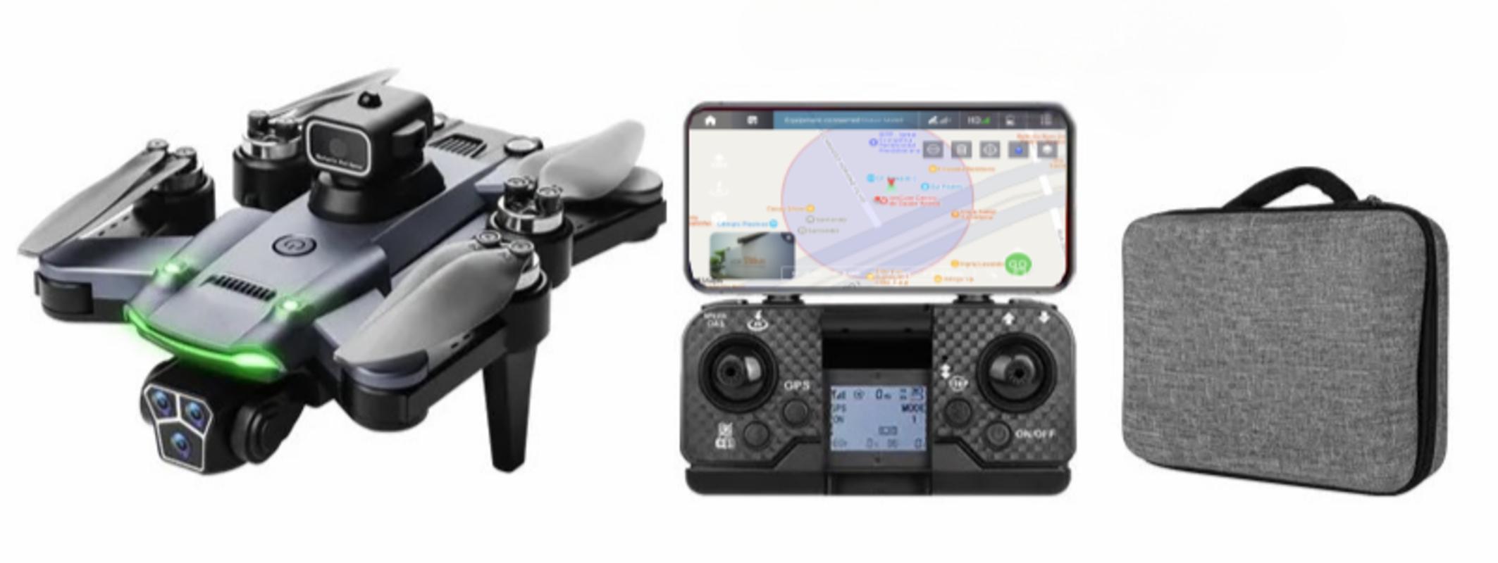 Drone Com Duas Câmeras 8k S166 GPS Maps Wifi 5G Original MW