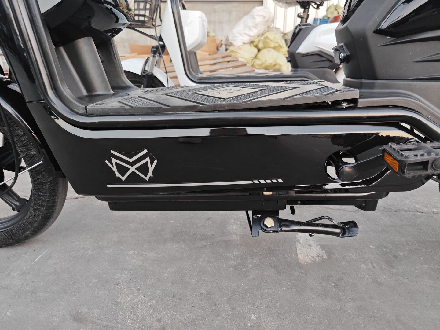 Bicicleta Elétrica JY MW 500W Sem CNH 3 Velocidades Couro