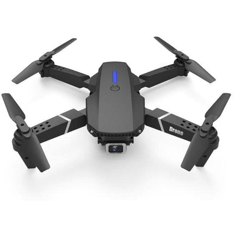 Drone Profissional E88 Pro Duas Câmeras 4K WiFi 2.4G FPV Compacto Controle Remoto