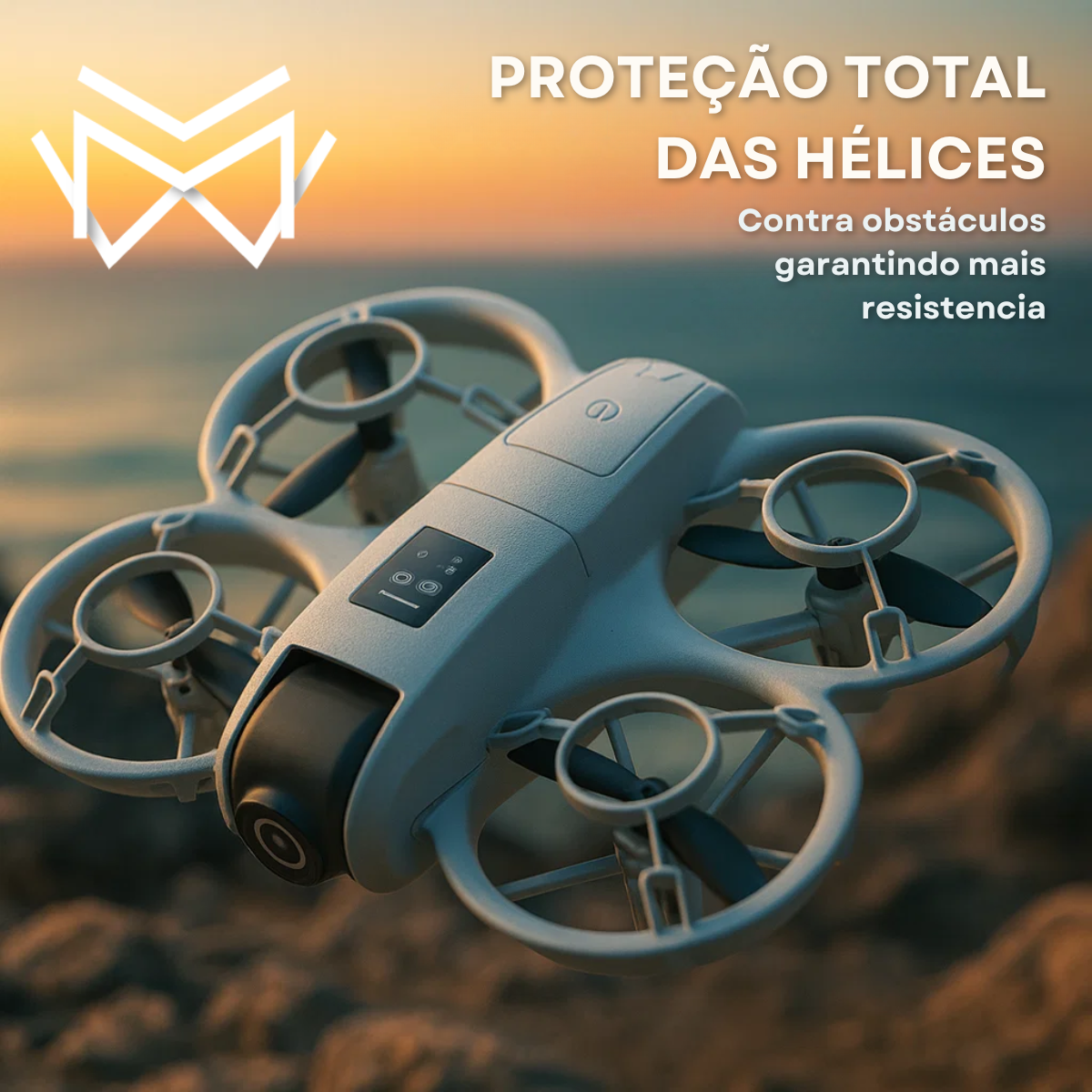 Mini Drone GT3 8k Duas Câmeras HD 5G FPV Modo Sem Cabeça 360