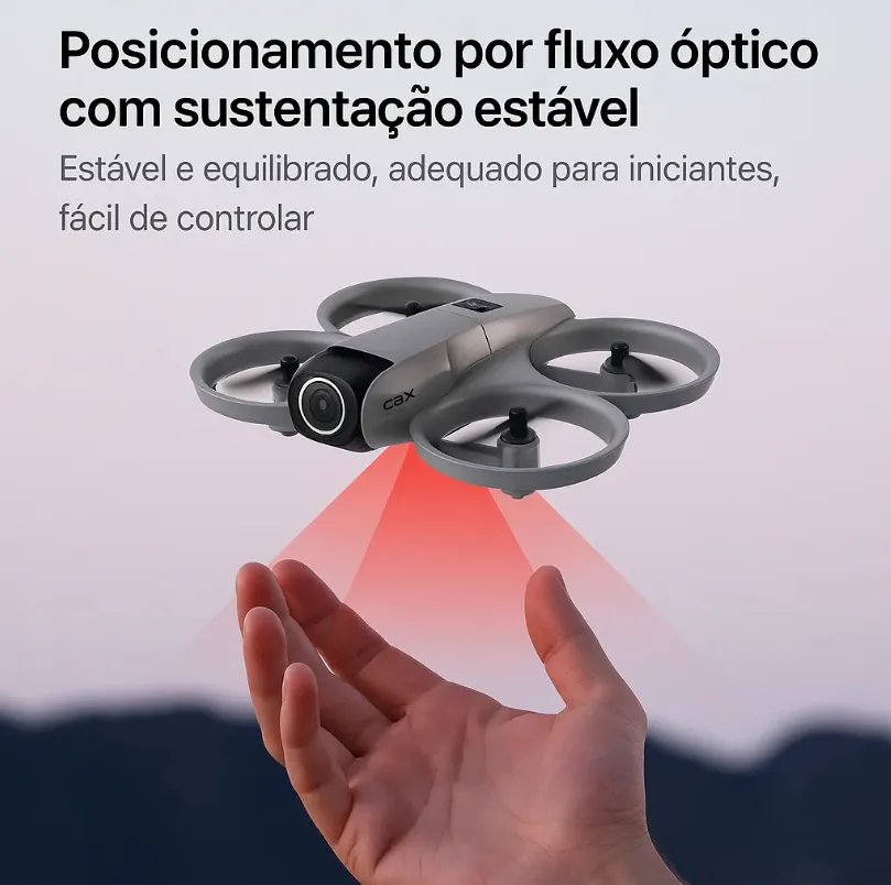 Mini Drone GT3 8k Duas Câmera HD 5G FPV Controle com Tela