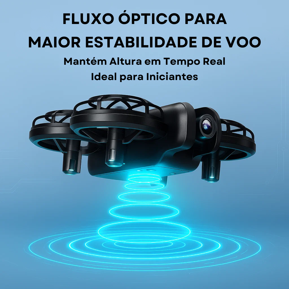 Drone K100 Max Dual Câmera 4K, Controle com Tela Total HD