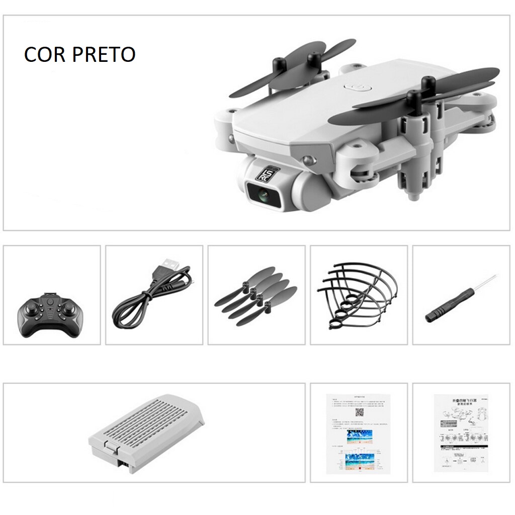 Drone Profissional Manobras 360 Modo Estável Dobrável