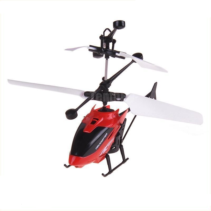 Helicóptero de Controle Remoto e Sensor de Indução Infantil
