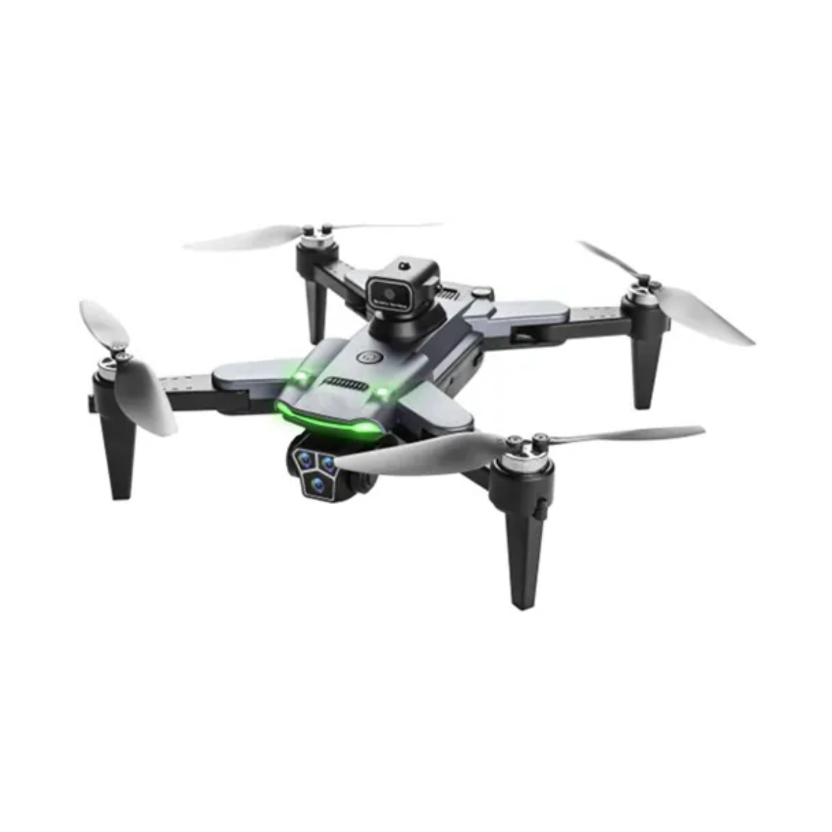 Drone S166 GPS Wi-Fi 5Ghz Dual Câmera HD Motor Brushless 3 Baterias