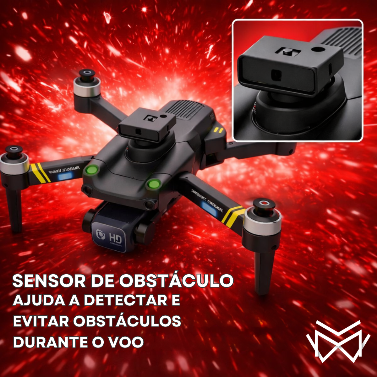 Drone Profissional S172 Motor Brushless