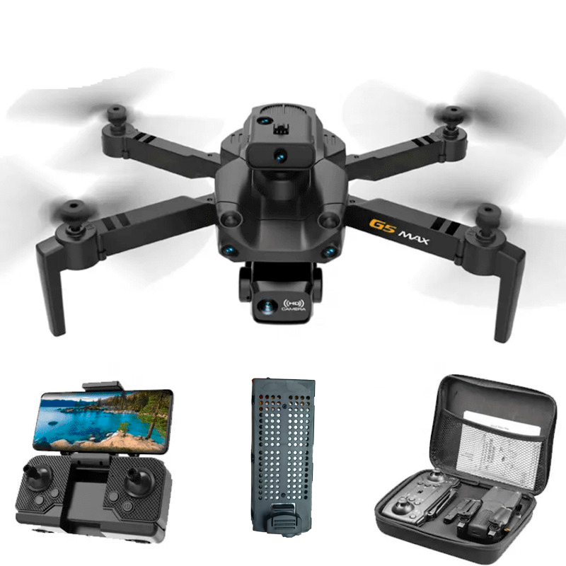 Drone S172 Max C/ Duas Câmeras 4K Wifi 5G Sem Cabeça 2 Bat