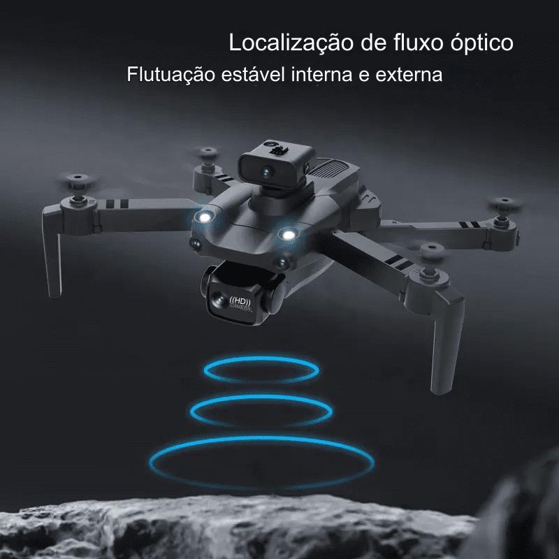 Drone S172 Max C/ Duas Câmeras 4K Wifi 5G Sem Cabeça 2 Bat