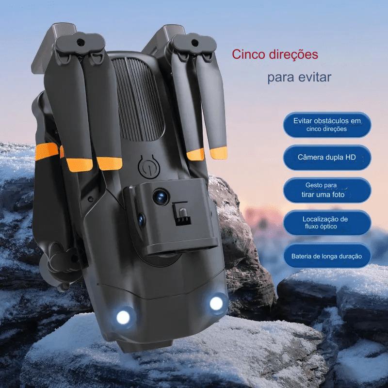 Drone S172 Max C/ Duas Câmeras 4K Wifi 5G Sem Cabeça 3 Bat