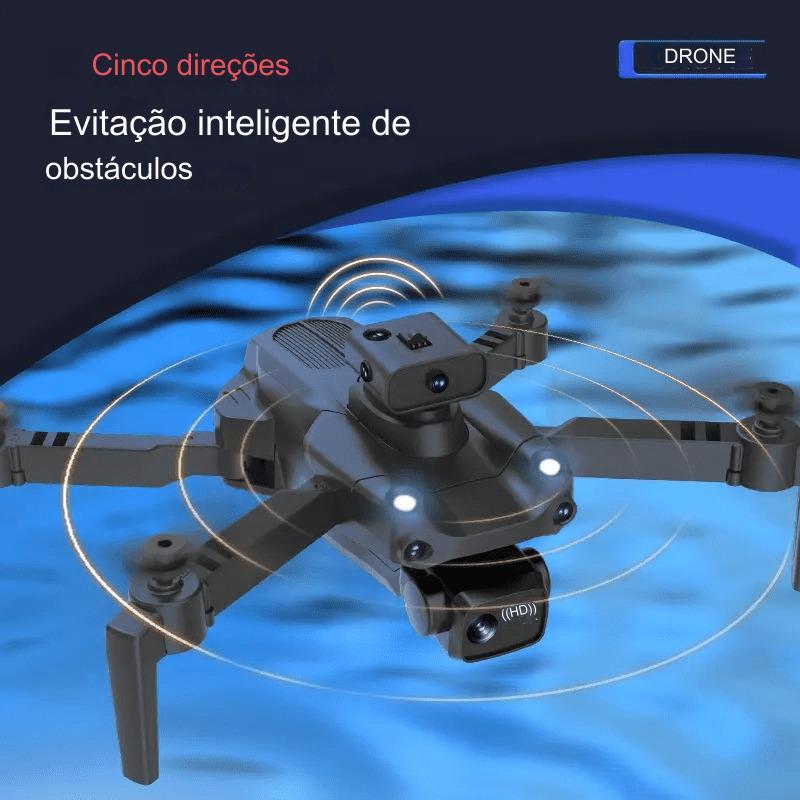 Drone S172 Max C/ Duas Câmeras 4K Wifi 5G Sem Cabeça 4 Bat