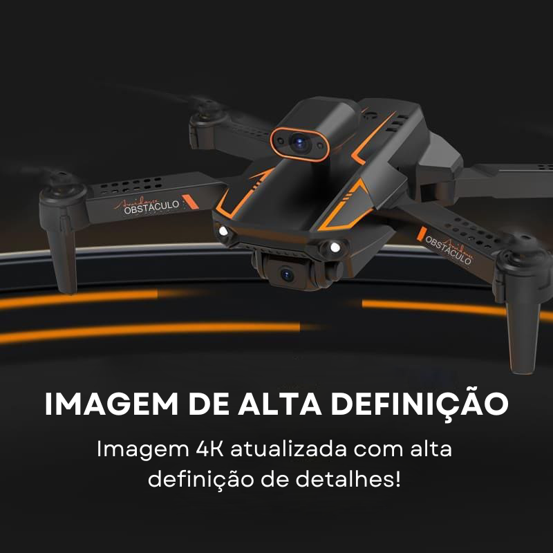 Drone S91 Câmera Dupla 4K Estável Controle Remoto 2 Baterias
