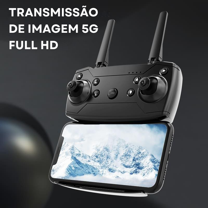 Drone S91 Câmera Dupla 4K Estável Controle Remoto 3 Baterias