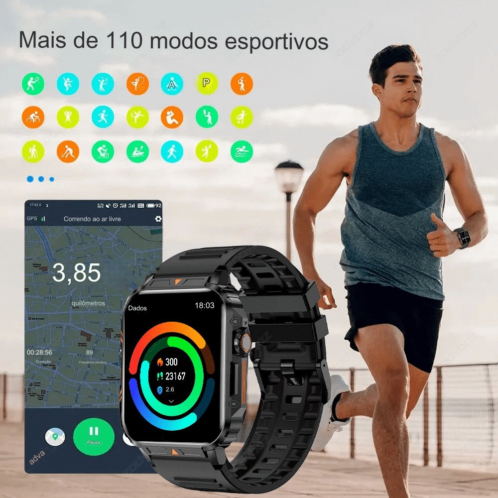 SmartWatch Colmi com diferentes mostradores