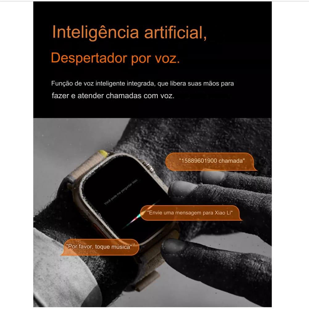 Novo Relogio Inteligente T800 Ultra Pro 2025 Modelo Esporte