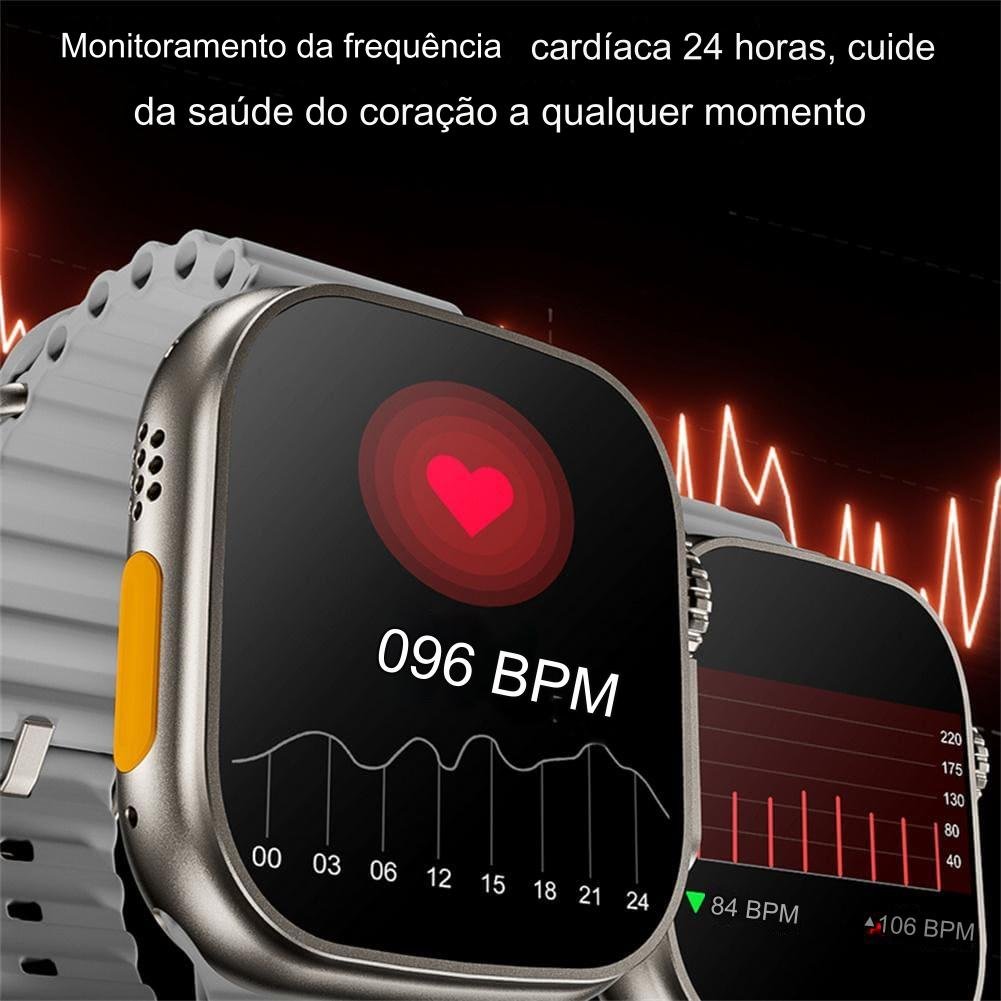 Novo Relogio Inteligente T800 Ultra Pro 2025 Modelo Esporte