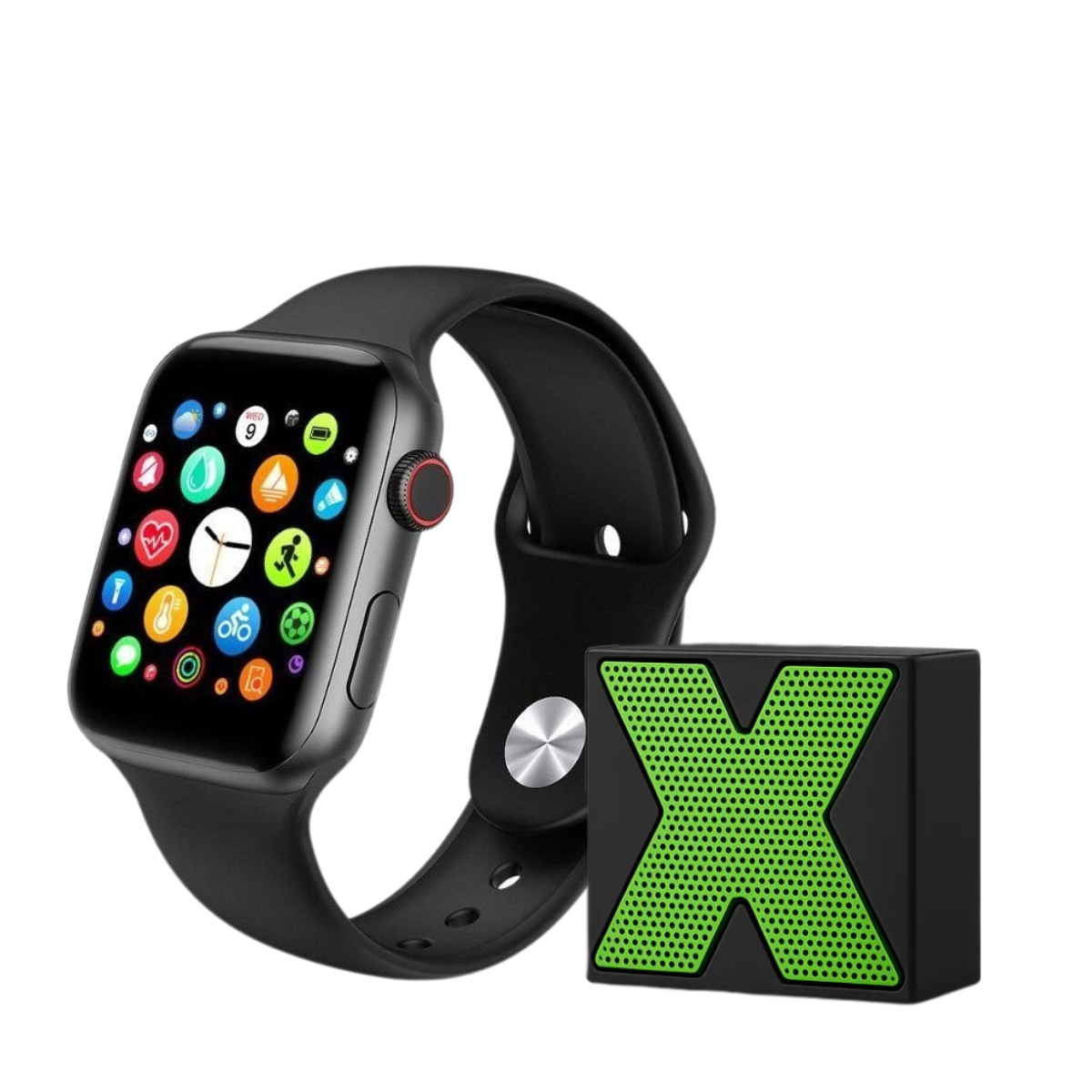 SmartWatch X8 Bluetooth Com Caixinha de Som ECG Notificações